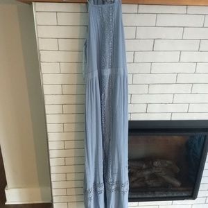 Maxi Altar'd State light blue dress